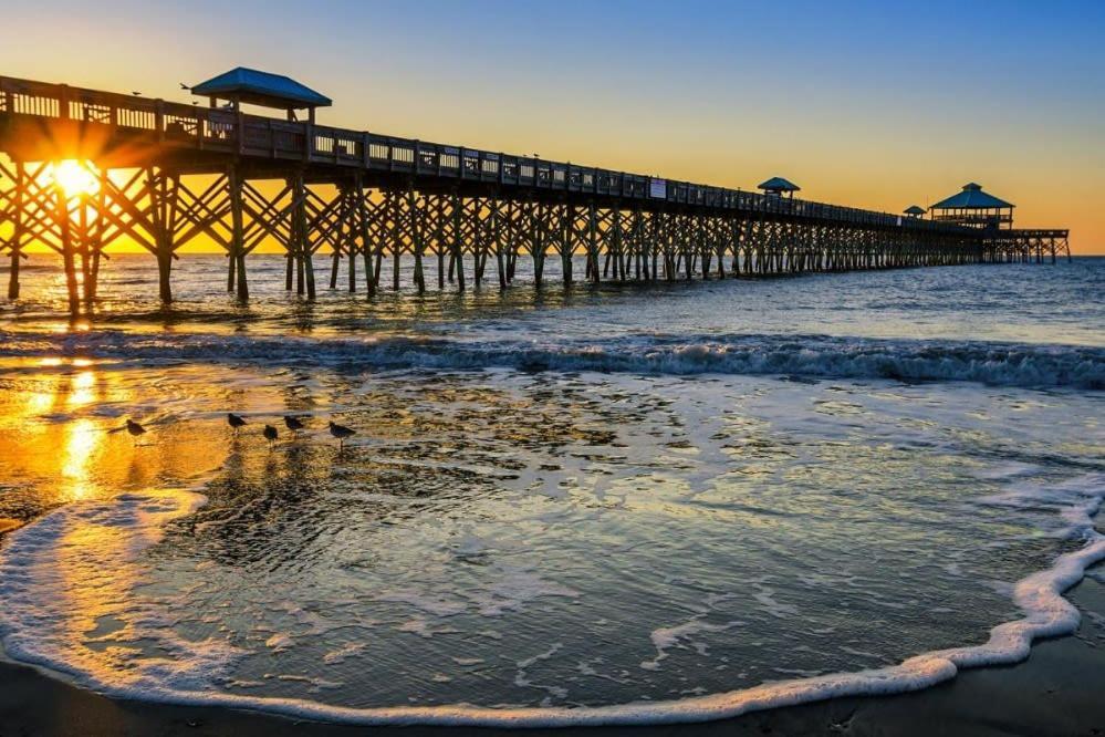 The Folly Feeling 1 Block To Beach Folly Beach Exterior photo